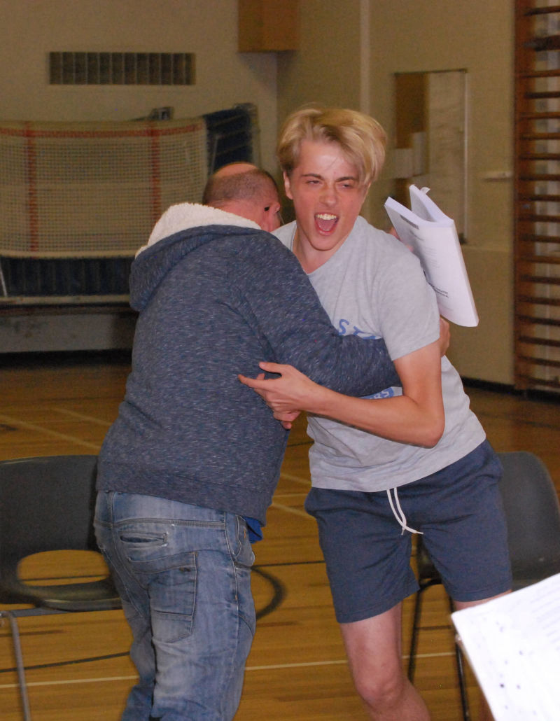 Sweeney Todd Rehearsal