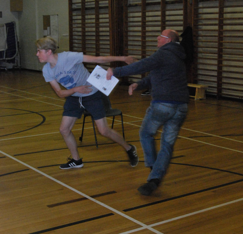 Sweeney Todd Rehearsal