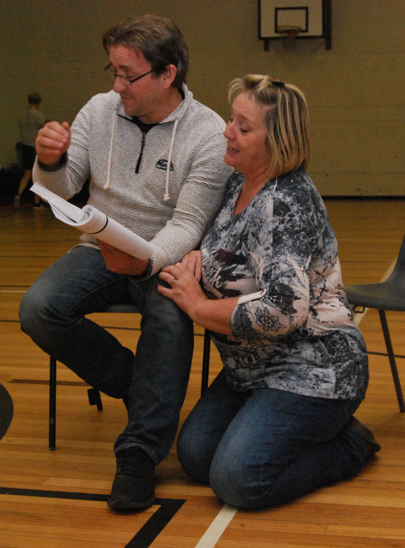 Sweeney Todd Rehearsal