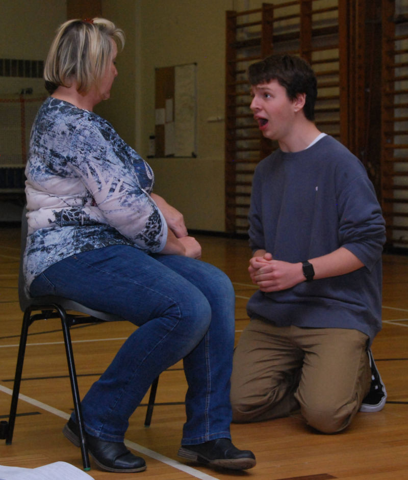 Sweeney Todd Rehearsal