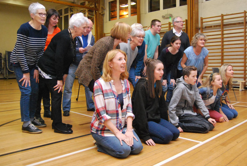 Sweeney Todd Rehearsal