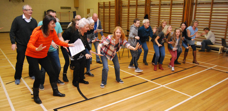 Sweeney Todd Rehearsal